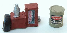JL Custom Gas Station Junk #1 HO Scale Model Railroad Scenery #438 JL Custom Gas Station Junk #1 HO Scale Model Railroad Scenery #438