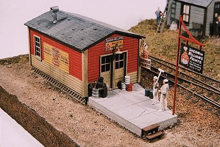 JL FS Jones Painting Model Railroad Building HO Scale #441