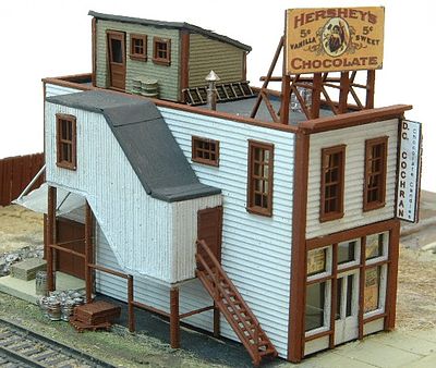 JL D.C. Cochran Confectionery Model Railroad Building N Scale #470