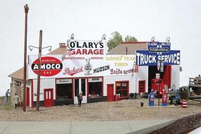 JL O'Lary's Garage Model Railroad Building HO Scale #481