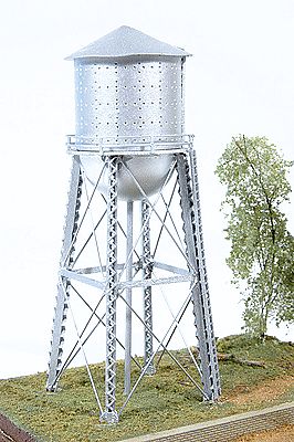 N scale modern era standpipe-style water tower