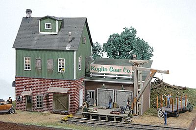 JL Koglin Gear Company Model Railroad Building HO Scale #561