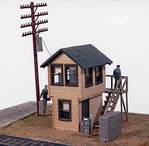 JL Michigan Avenue Tower Kit Model Railroad Building HO Scale #571
