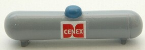 JL Custom Large Tank Propane (Gray/Blue Top) HO Scale Model Railroad Accessory #759 JL Custom Large Tank Propane (Gray/Blue Top) HO Scale Model Railroad Accessory #759