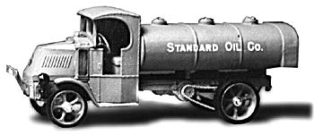 Jordan 1923 Mack Tank Truck Plastic Model Kit HO Scale #212
