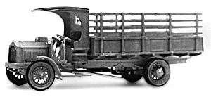 Jordan 1922 Packard Stake Truck Plastic Model Kit HO Scale #231