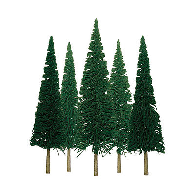 JTT Pine Trees (4-6 10.2 - 15.2cm) 24 pack HO Scale Model Railroad Tree #92003