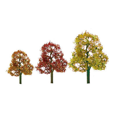 JTT Premium Deciduous Trees - Autumn HO Scale Model Railroad Tree #92061