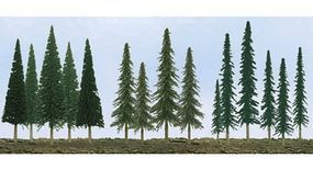 JTT Evergreen Tree Bulk Pack Model Railroad Tree #92118 JTT Evergreen Tree Bulk Pack Model Railroad Tree #92118