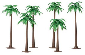 JTT Palm trees 3-5'' Model Railroad Tree Scenery #92136
