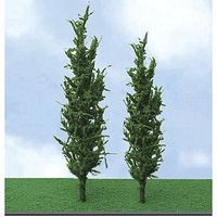 JTT Poplar Trees 2.75 3.5'' N Scale Model Railroad Tree Scenery #92218