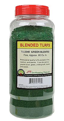 JTT Green Blend Fine Turf Model Railroad Ground Cover #95105