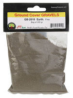 JTT Gravel Earth Fine 200 grams Model Railroad Ground Cover #95210 JTT Gravel Earth Fine 200 grams Model Railroad Ground Cover #95210