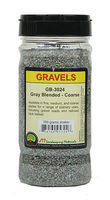 JTT Gray Blended Gravel Coarse (350g Shaker) Model Railroad Ground Cover Scenery #95324