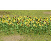 JTT Sunflowers O Scale Model Railroad Scenery Plant #95524