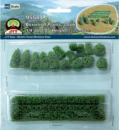 HO/O Scale Miniature Flowers Grasses 32 Tufts 1:87 Garden Plants