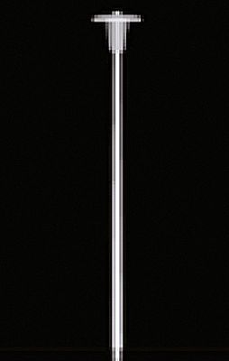 JTT Light Pole - Nonoperating - Style #8 (white) (12) N Scale Model Railroad Street Light #97366