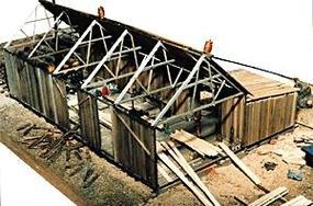 JV Lucas Sawmill Kit HO Scale Model Railroad Building #2021 JV Lucas Sawmill Kit HO Scale Model Railroad Building #2021