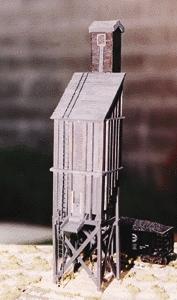 JV 40-Ton Coaling Tower Kit HO Scale Model Railroad Building #2029