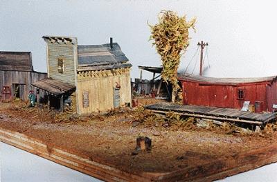 JV Watsons Siding Kit O Scale Model Railroad Building #4020