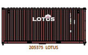 JackTermCo N LOTUS 20'STD CONT 2PK JackTermCo N LOTUS 20'STD CONT 2PK