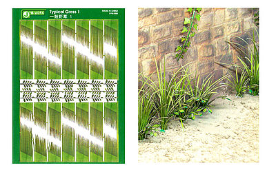 JsWorks Multi-Scale Typical Grasses (Colored Paper)