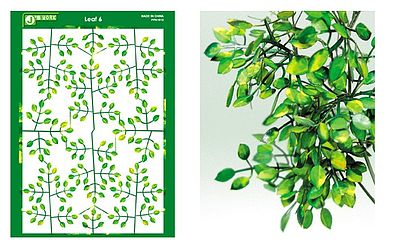 JsWorks Multi-Scale Typical Leaf #6 (Colored Paper)