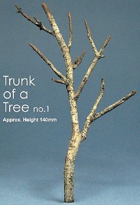 JsWorks 5.5 Tree Trunk (Unpainted Resin)