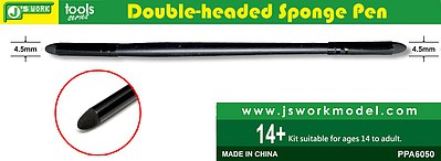 JsWorks 4.5mm Double-Headed Sponge Pen