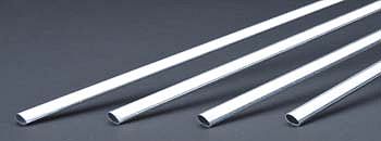K-S Streamline Aluminum Tube .014 x 3/8 x 35 (4) Hobby and Craft Metal Tubing #1102