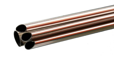 K-S Streamline Aluminum Tube .014 x 3/8 x 35 (4) Hobby and Craft Metal Tubing #1102