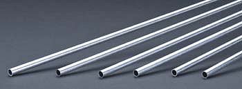 K-S Round Aluminum Tube .014 x 7/32 x 36 (6) Hobby and Craft Metal Tubing #1112