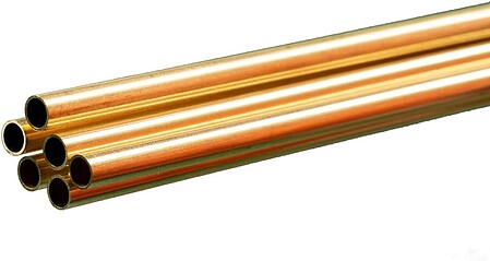 1/16x12 Round Brass Tube .014 Wall 3 Pack K&S Engineering 8125