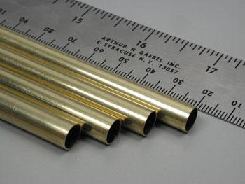 Barrette 5 pz ottone forate ø 3,00-1,00 mm orologiaio Brass hollow wire tools 