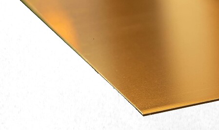 K-S Brass Sheet .032 x 6 x 12 Hobby and Craft Metal Sheet #16407