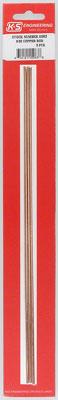 K-S Solid Copper Rod 3/32 Peggable (1) Hobby and Craft Metal Rod #5063