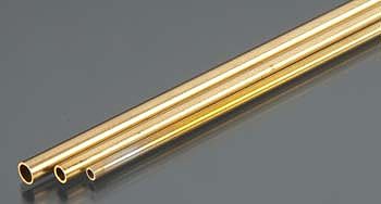 K-S 3/32, 1/8, & 5/32 Bendable Brass Tube Assortment (3) Hobby and Craft Metal Tube #5075