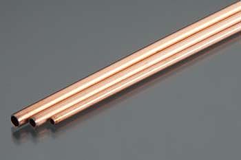 K-S 3/32, 1/8, & 5/32 Bendable Copper Tube Assortment (3) Hobby and Craft Metal Tube #5077
