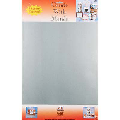 K-S Tin Sheet .013 12 x 18 (1) Hobby and Craft Metal Sheet Metal Strip #6520