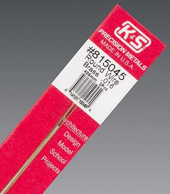 K&S Precision Metals 5087 Brass Music Wire.016" X 12" Long 3 Pieces per Pack...
