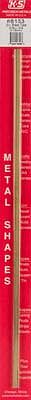 K-S Square Brass Tube .014 x 3/16 x 12 Hobby and Craft Metal Tubing #8153