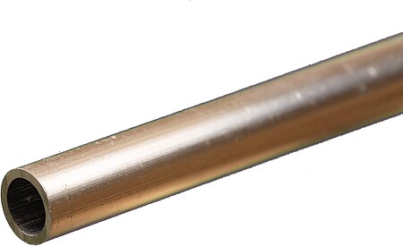 K-S Round Aluminum Tube .035 x 5/16 x 12 Hobby and Craft Metal Tubing #83032