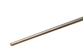 K-S Round Aluminum Rod 1/16'' x 12'' Hobby and Craft Metal Rod #83041