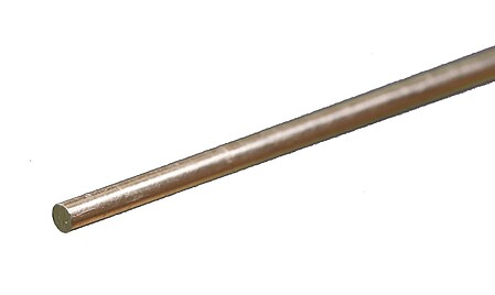 Round Brass Rod, 1/32 to 3/8 OD, K&S Precision Metals