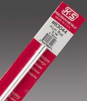K-S Round Aluminum Rod 3/16'' x 12'' Hobby and Craft Metal Rod #83044
