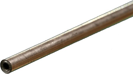 BRASS ROUND TUBE 3.18mm (1/8) x 300mm (12)