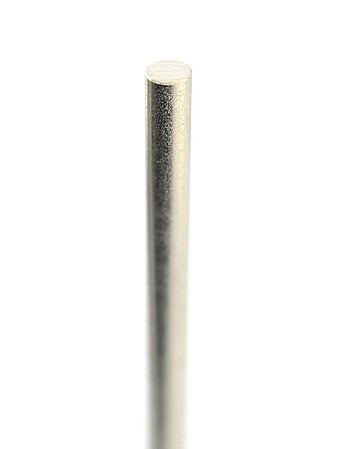 K-S Round Stainless Steel Rod 1/4 x 12 Hobby and Craft Metal Rod #87139