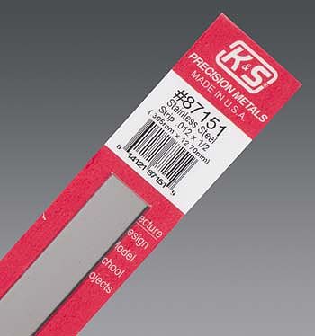 K-S .012x1/2x12 Stainless Steel Strip (1)