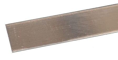 K-S Stainless Steel Strip .018 x 1/2 x 12 Hobby and Craft Metal Strip #87157