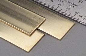 K-S .064 X1 X36 BRASS STRIP K-S .064 X1 X36 BRASS STRIP